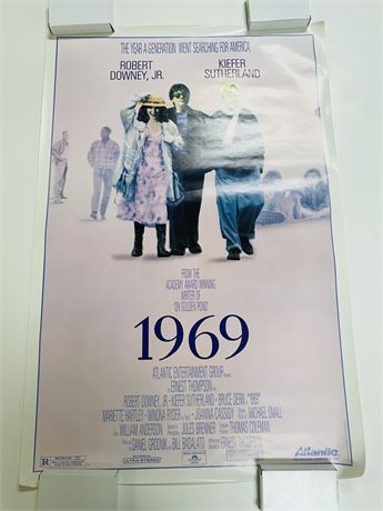 1969 Original 27x41 Movie Poster - Rolled