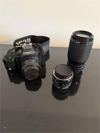 Canon T70 Camera w/2 Lens