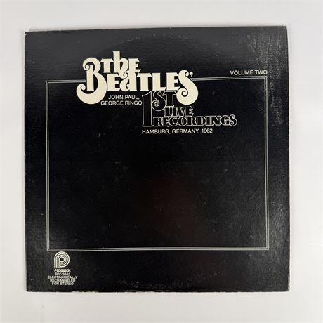 The Beatles "1st Live Recordings (Volume Two)" LP