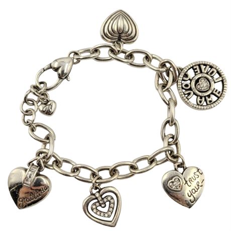Brighton Breast Cancer Awareness Power of Pink Charm Bracelet
