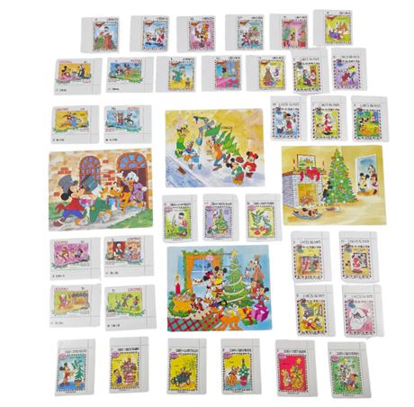Rare 1983 Christmas Disney Stamps
