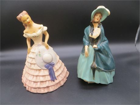 1959 Figurines w/Civil War Era Dresses