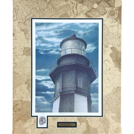 Lithographic Print "Guiding Light" by Artist Ben Richmond
