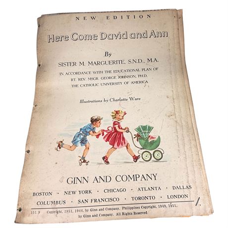 Here Comes David and Ann Large Teacher Book