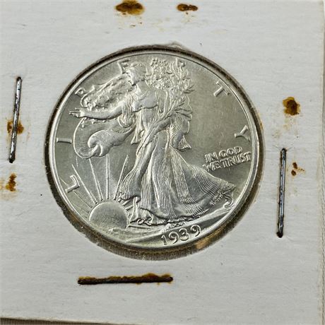 MS 1939 Walking Liberty Half Dollar