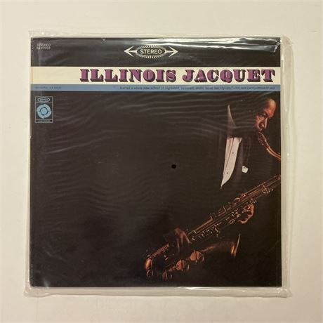 Illinois Jacquet Sealed Vinyl Record