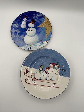 Six Christmas Plates (all different pictures)