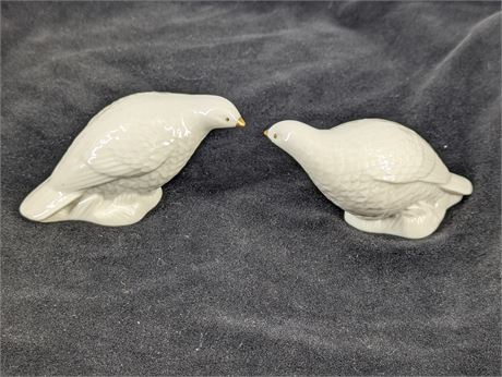 Lenox Quail Dove Salt & Pepper Shakers