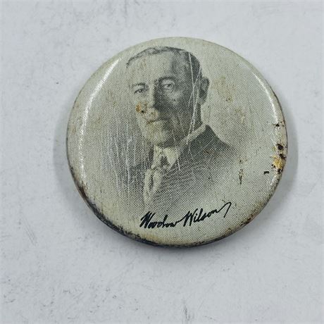 Woodrow Wilson Campaign Button