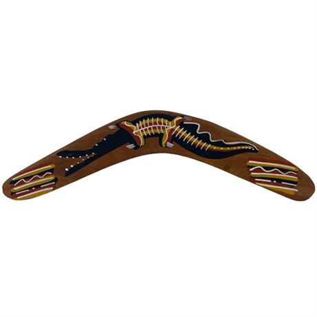 Bunabiri Aboriginal Art Boomerang
