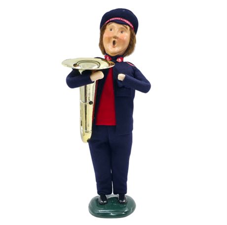 Byers' Signed, 1998, Salvation Army Tuba Player "The Carolers"