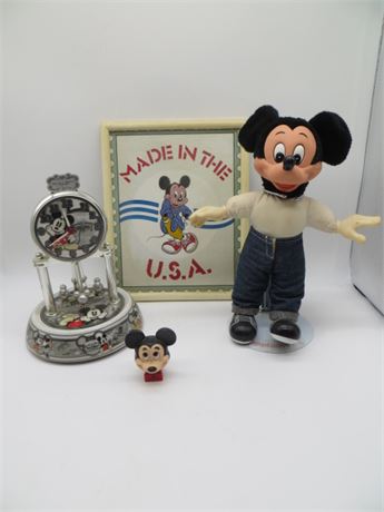 MICKEY MOUSE PLAQUE & MORE