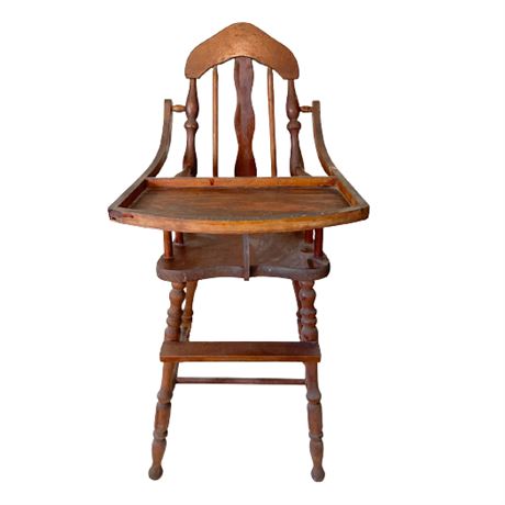 Antique Childrens High Chair