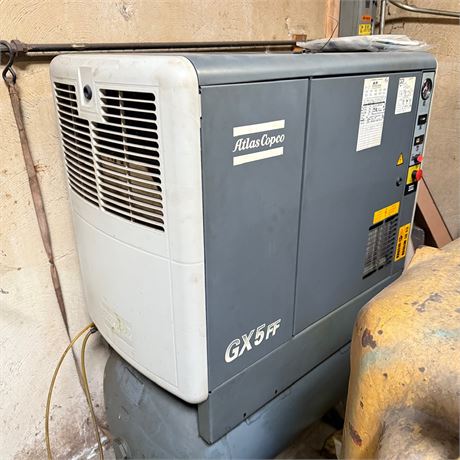 Atlas Copco GX5 FF Commercial Air Compressor