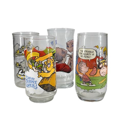 Lot of Vintage Cartoon Glasses