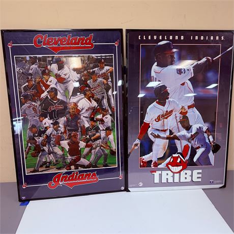 2 Cleveland Indians Posters