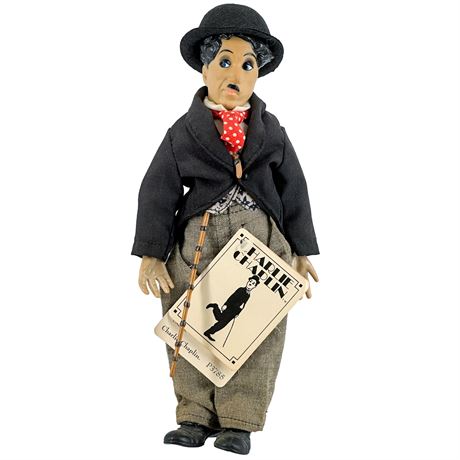 Bubbles Inc. 1990 Charlie Chaplin Collectible Doll