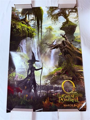 Oz the Great and Powerful Original DS 27x40” Movie Poster