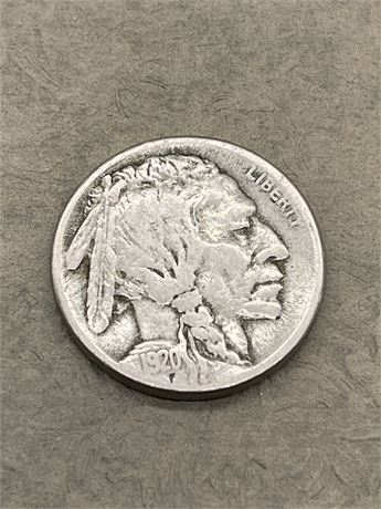 1920 S Buffalo Nickel
