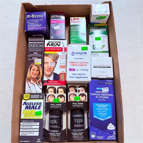 Sealed Hair Product  Lot - Rite Aid Closure Liquidation