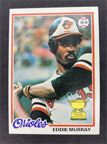 1978 TOPPS #36 Eddie Murray Orioles Baseball Card