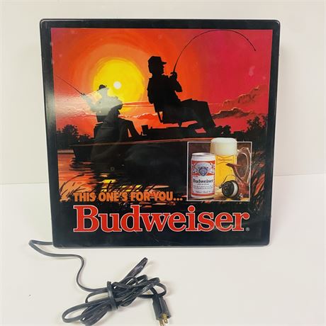 Budweiser Lighted Sign