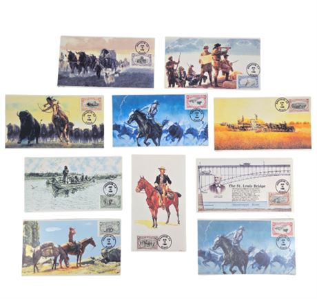1998 Artist Proof Set--Trans Mississippi Centennial, Signed by Barre