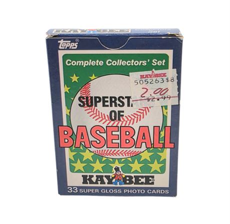 Topps 1988 Kaybee Superstars of Baseball