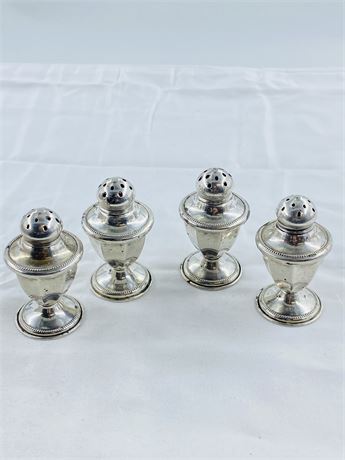 31g Sterling Salt and Pepper Shakers - 2 Sets