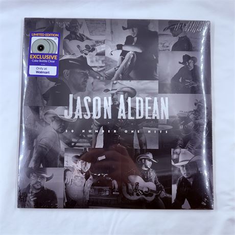 Jason Aldean Number One Hits Vinyl Record - Factory Sealed