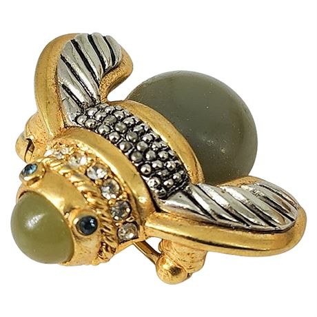 Vintage JOAN RIVERS "Do It Now" Insect Broch