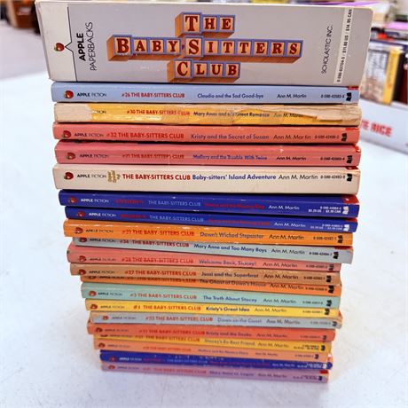 24 Babysitters Club Books