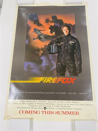 Firefox Original 27x41 Movie Poster - Rolled