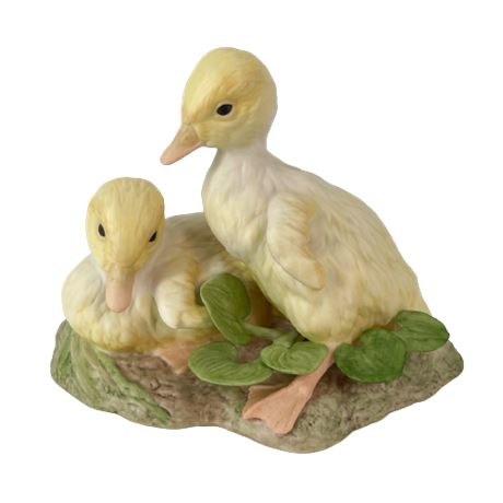 Cybis Ducklings ‘Buttercup and Daffodil’ Figurine