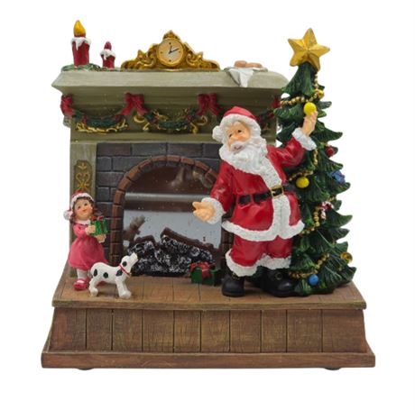 Lenox Lighted Fireplace Scene