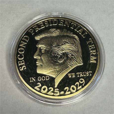 Donald Trump "Second Term..." Commemorative Coin