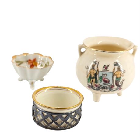 Assorted Salt Cellars - Lenox Sterling Silver