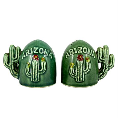 Vintage Souvenir Ceramic "Arizona" Salt & Pepper Shakers
