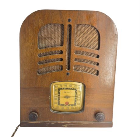 VTG Philco Tube Radio, Battery Pack, 39-70