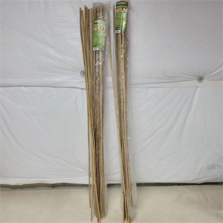 6FT GrowIt Bamboo Plant Stakes