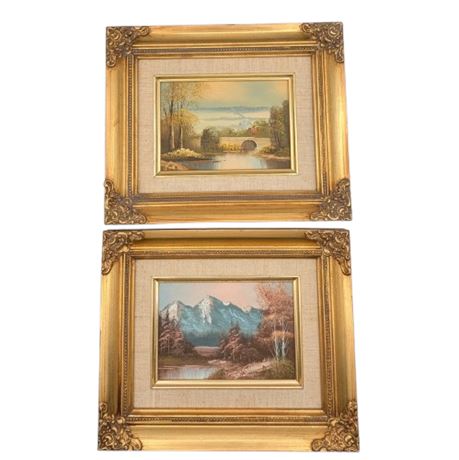 Two Small Oil Paintings