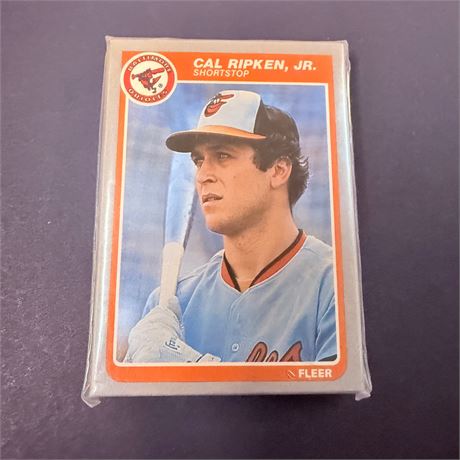 1985 Fleer Baltimore Orioles Set