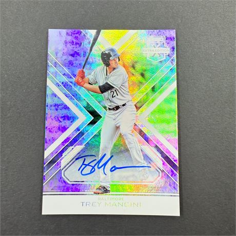 2016 Panini Trey Mancini Auto Card