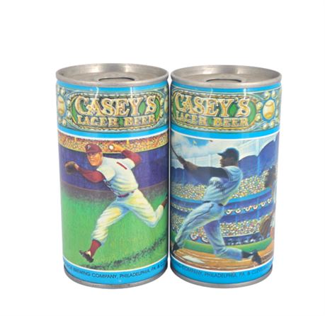 VTG Casey's Lager Beer, Beer Cans