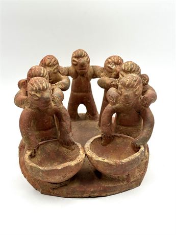 Mexican 'Circle of Friends Ceramic