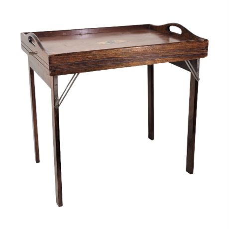 Vintage Folding Tray Table