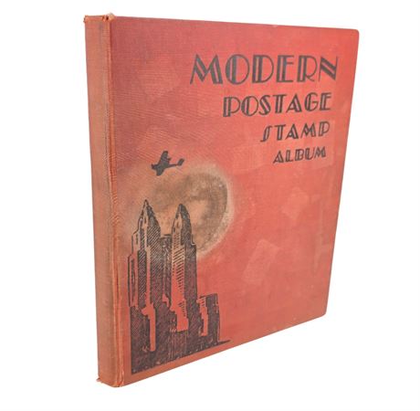 Vintage Scott Stamp Album Loaded with Many Rare VTG Stamps