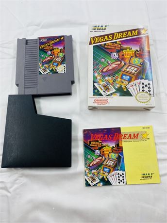 NES Vegas Dream CIB w/ Manual