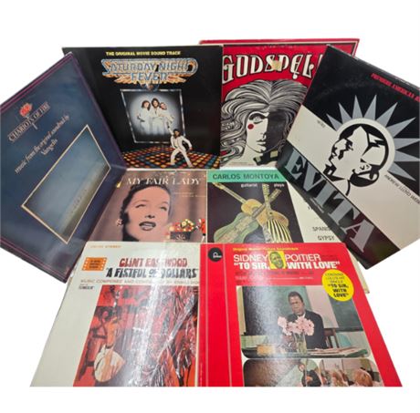 VTG Movie Soundtracks, Record Lot