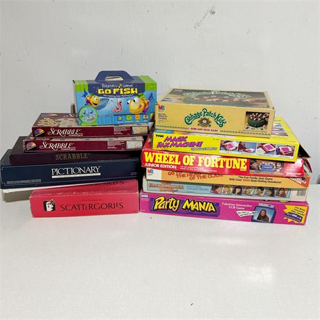 Lot of Assorted Board Games